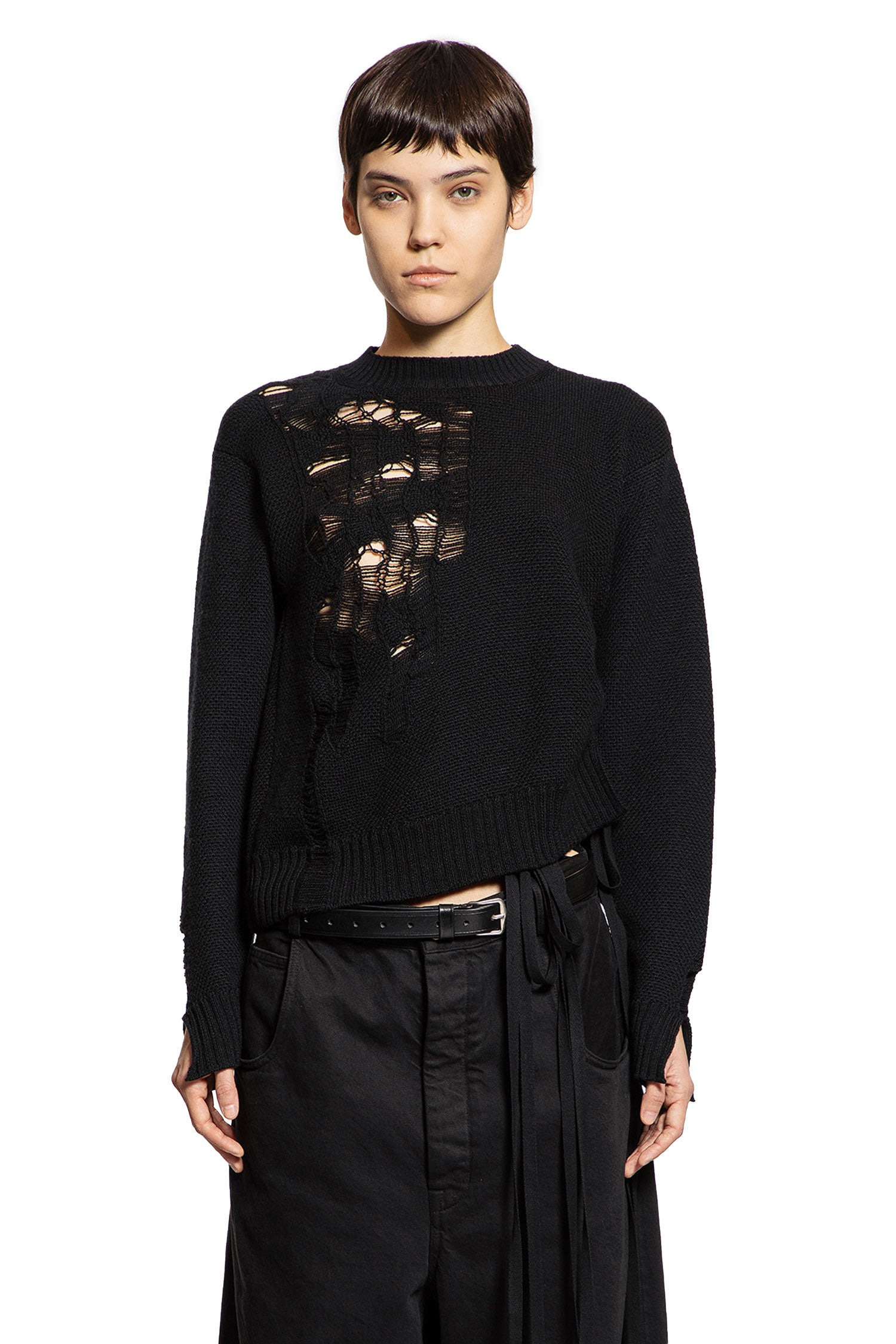 Gabriela-Destroyed-Seed-Stitch-Sweater - 1