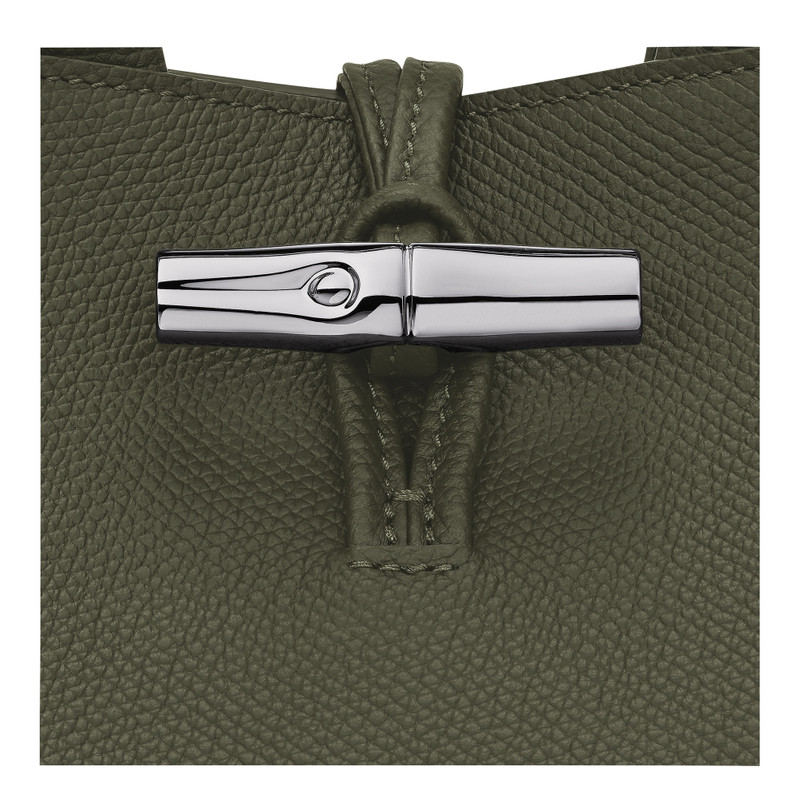 Le Roseau S Handbag Fir - Leather 6