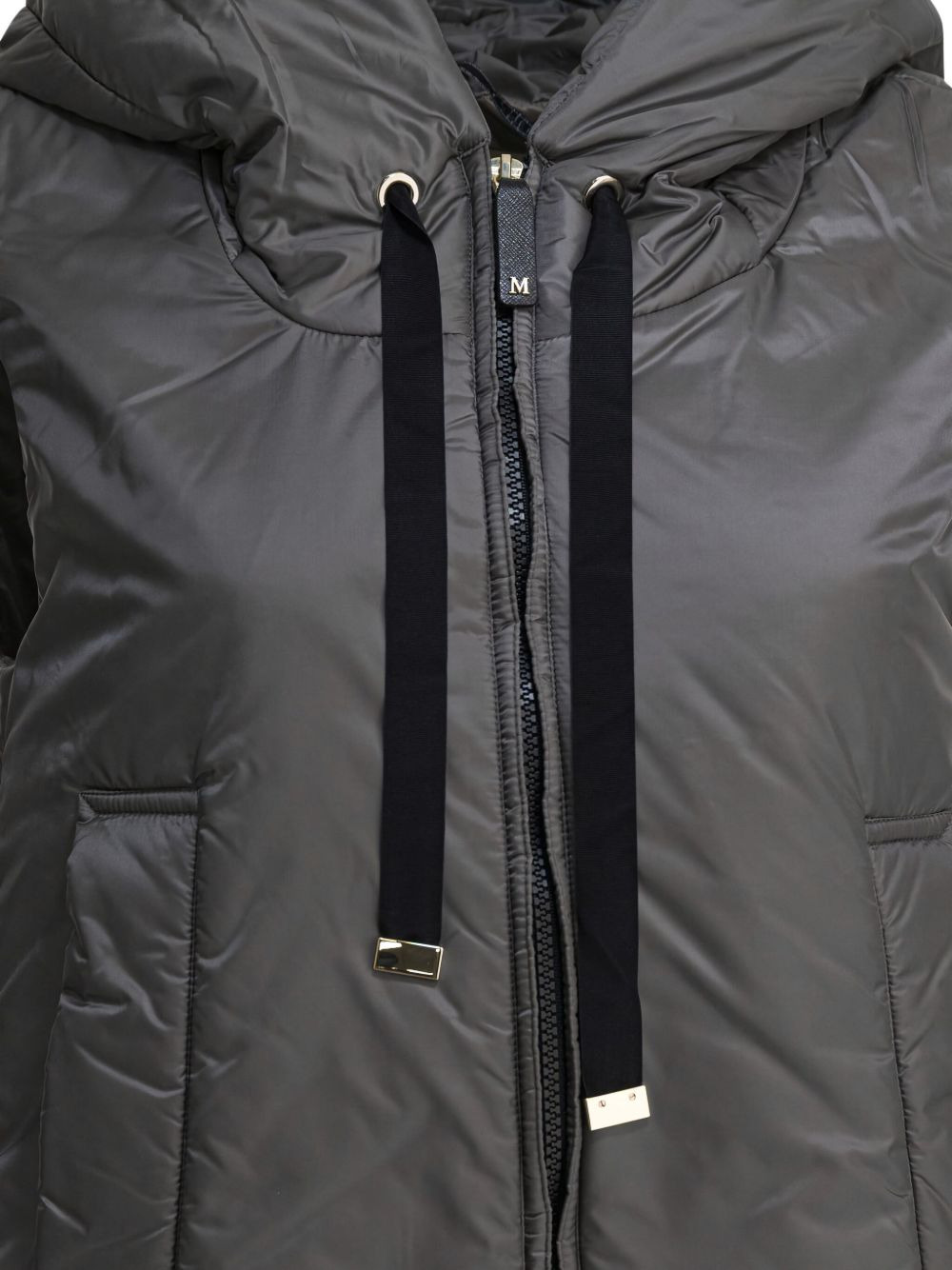 hooded padded vest - 5