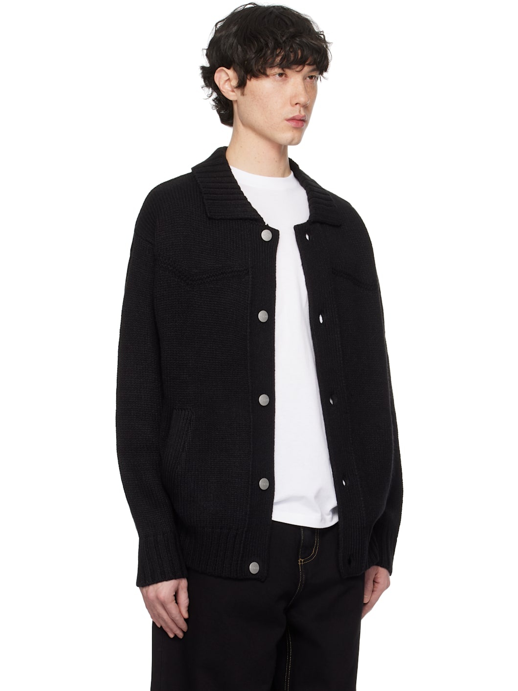 Black Santa Fe Cardigan - 2