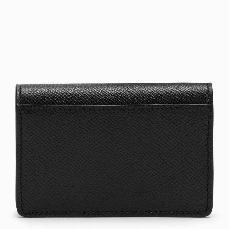 Ferragamo Black Leather Card Holder Women - 3