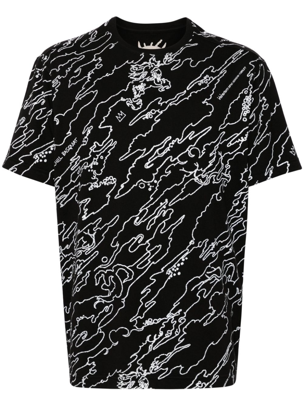 graphic-print cotton T-shirt - 1