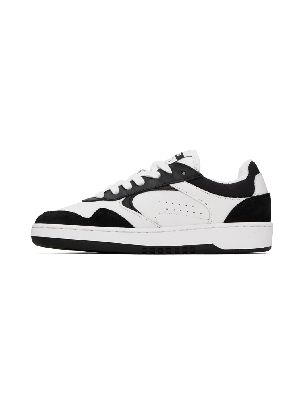 White & Black Arlo Sneakers - 3