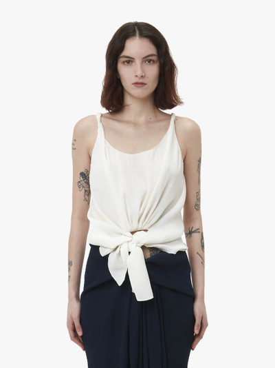 JW Anderson KNOTTED STRAP TOP outlook