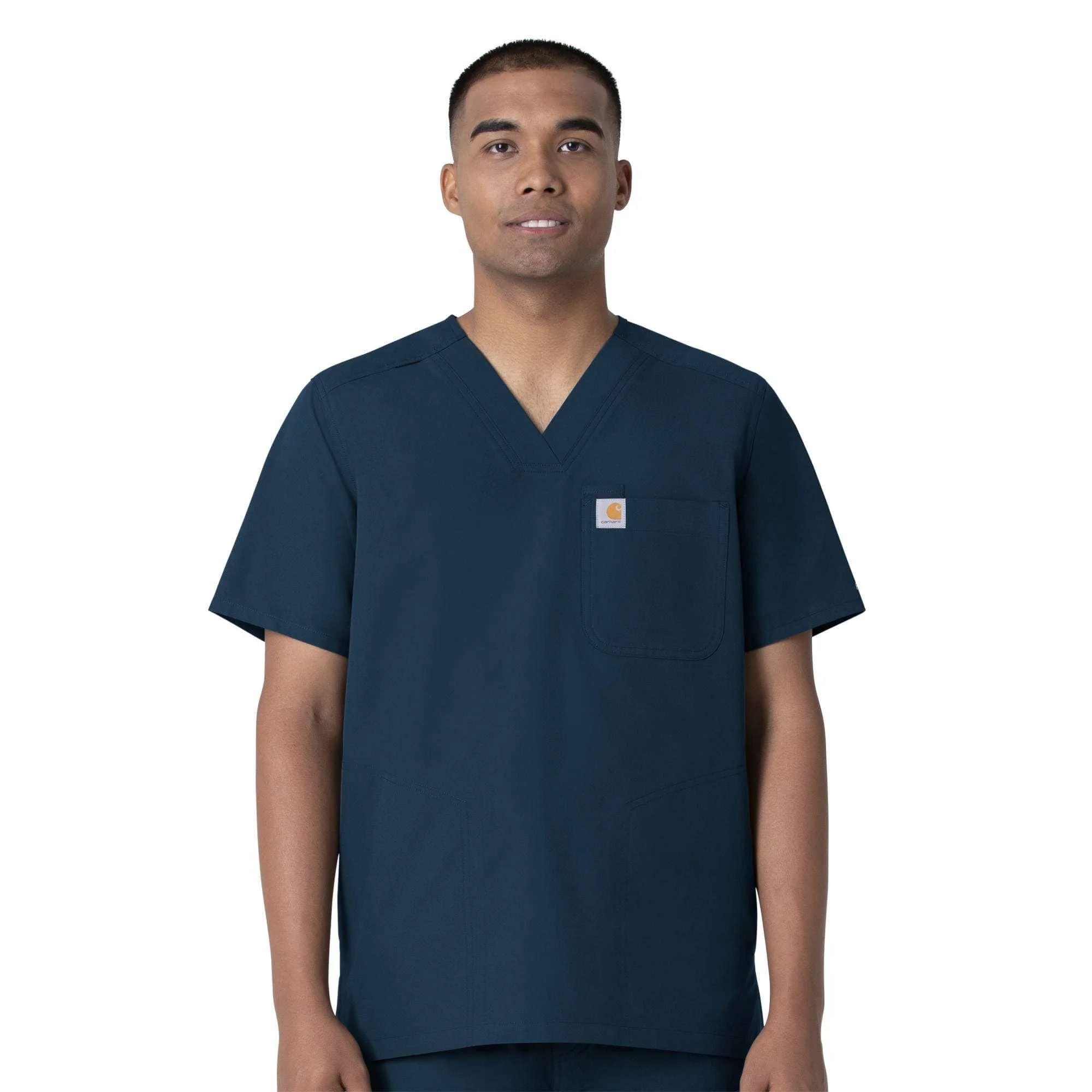 Force Essentials V-Neck Shirttail Scrub Top - 1