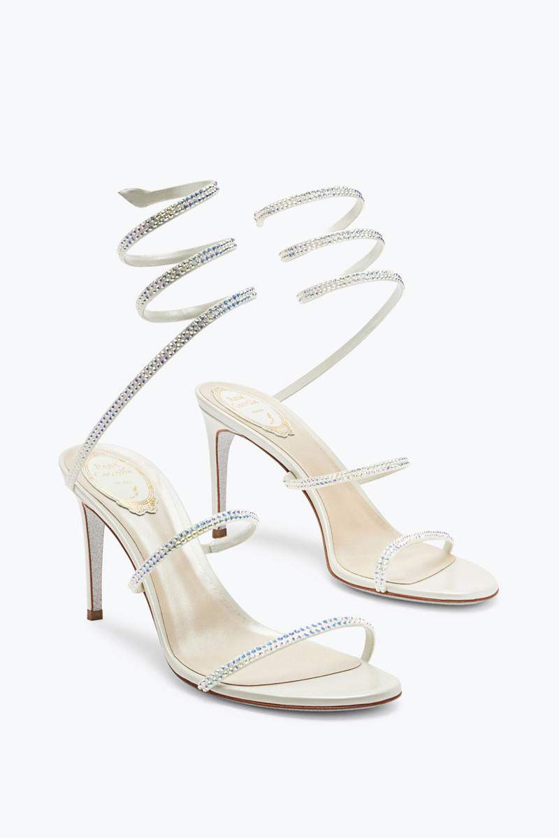 Satin Jewel Sandals Cleo 2