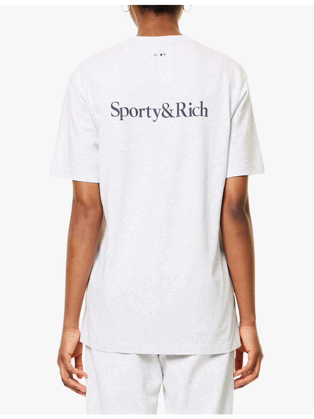 Dodgers Serif Round-Neck Cotton-Jersey T-Shirt - 4