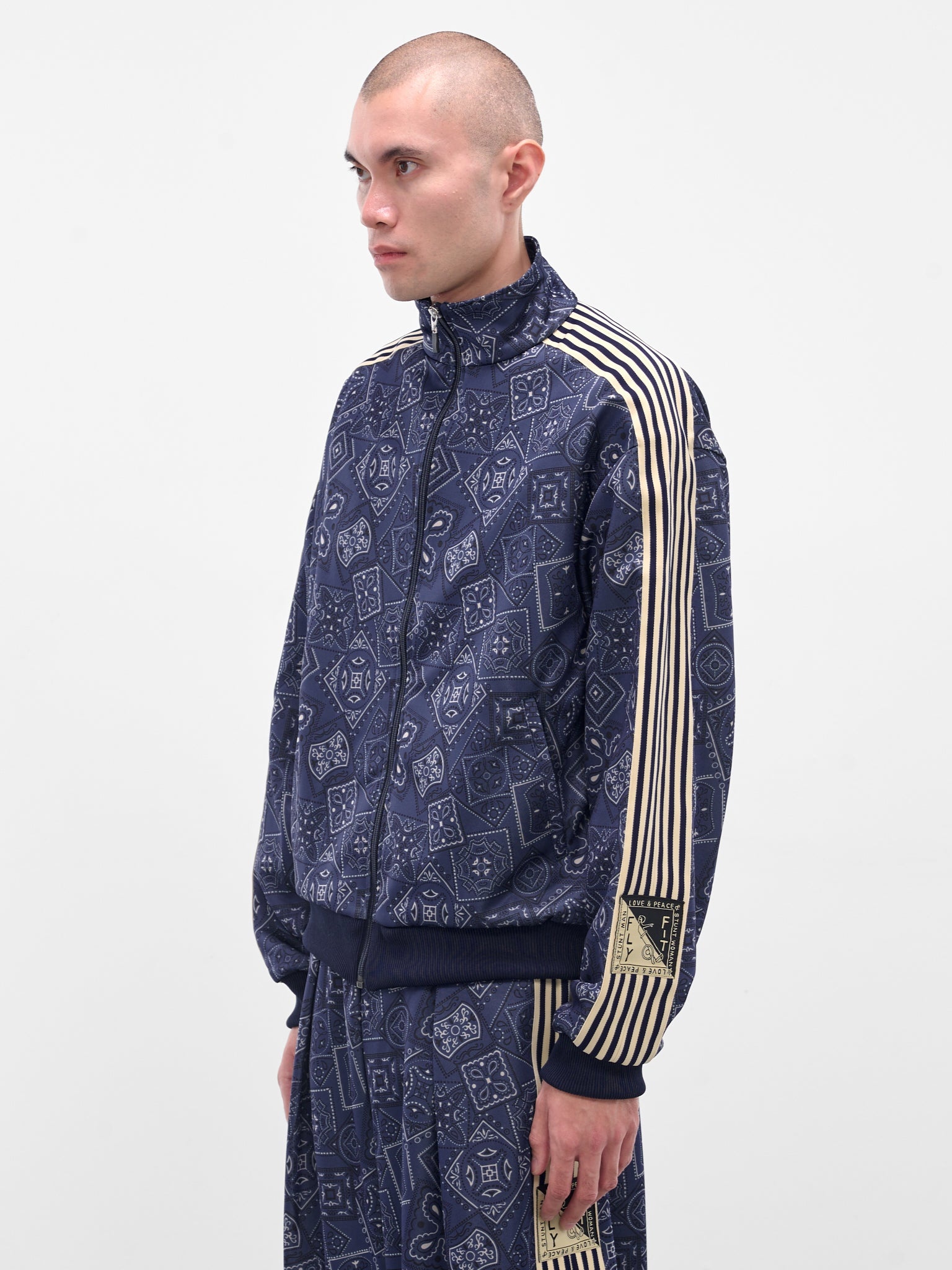 Navy Cookie Bandana Tracksuit Jacket - 2