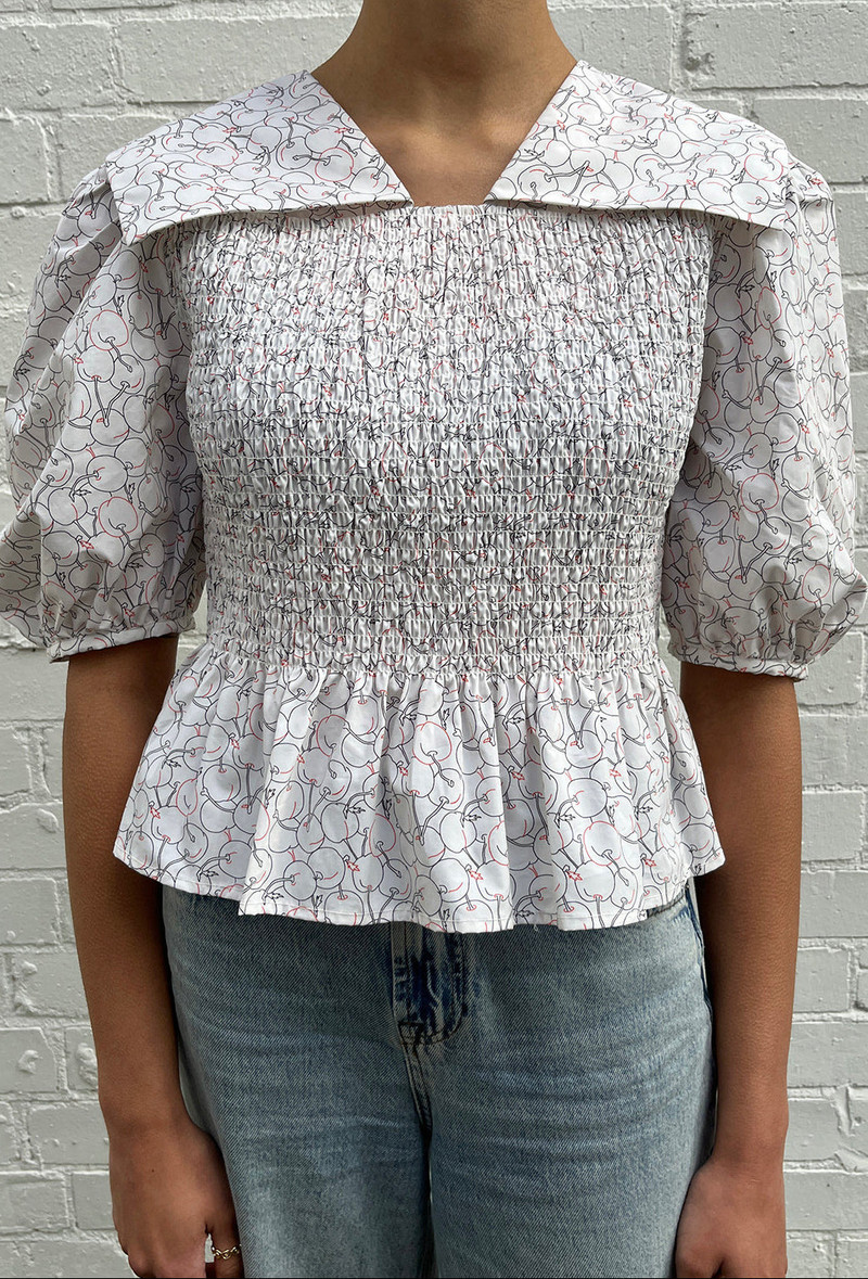 Rowan Blouse - Cherry 7