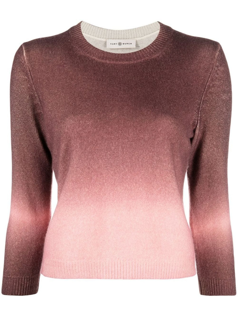 ombrÃ©-effect cashmere jumper 1