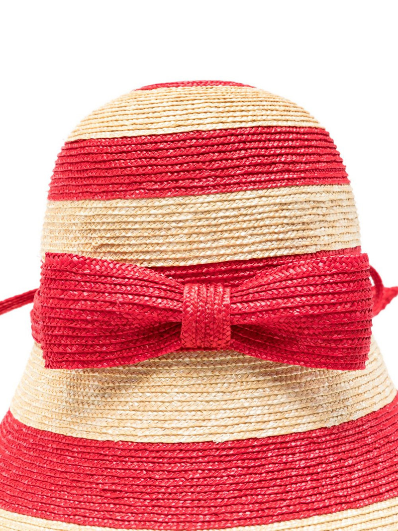 striped bow hat 3