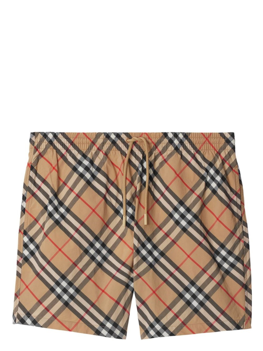 Checked Print Bermuda Shorts - 1
