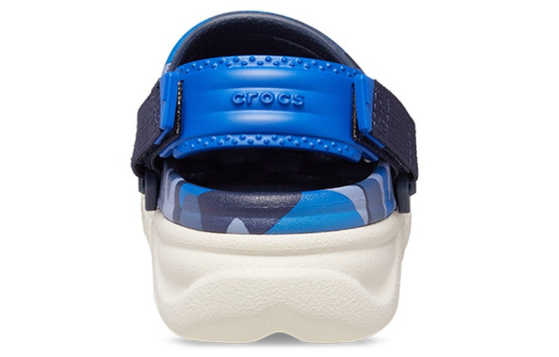 crocs Crocs Duet Max II 2 Camo Redux Clog 'Navy Stucco' 209192-46K outlook