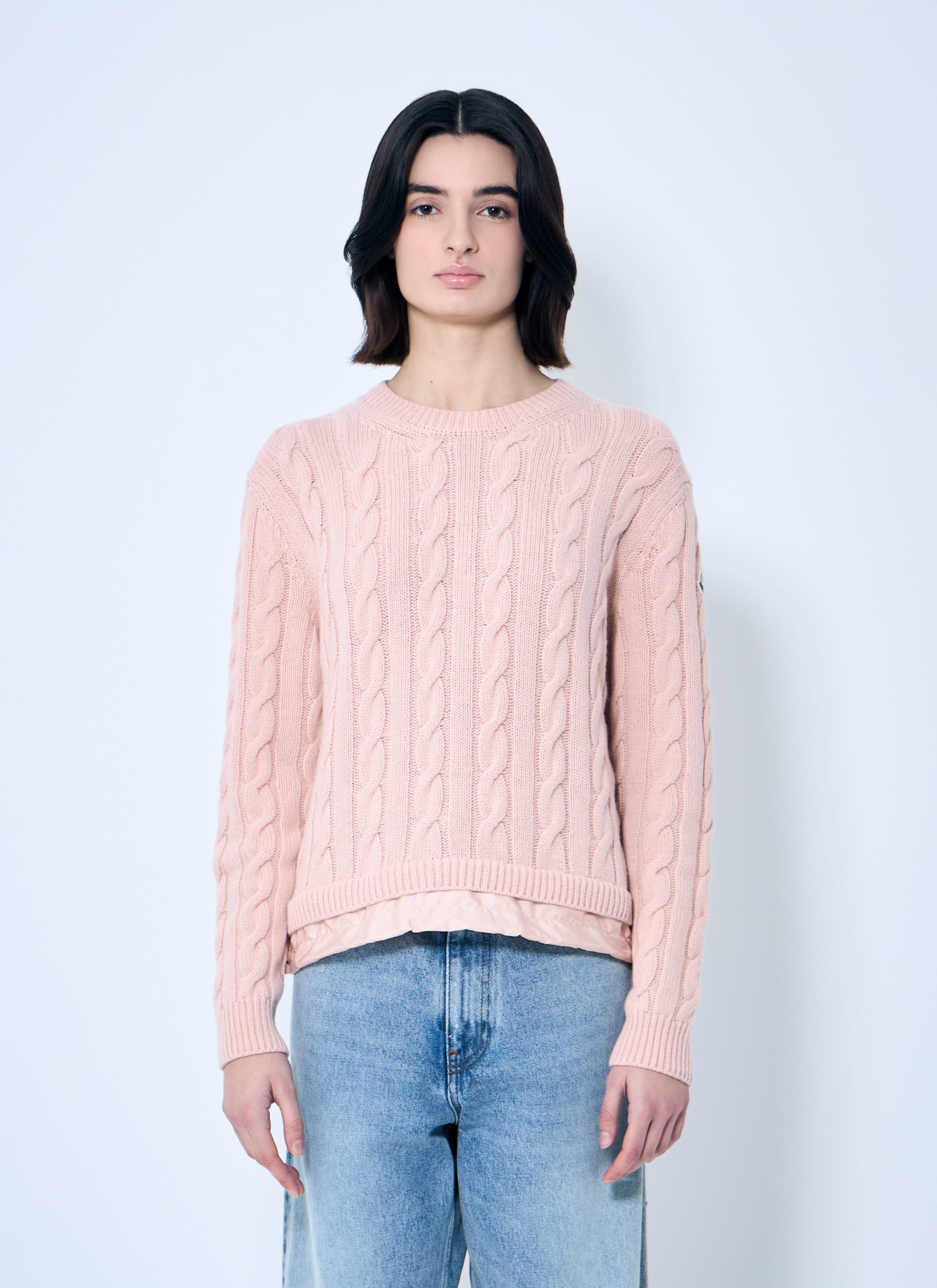 Moncler Women Cable Knit Sweater - 1