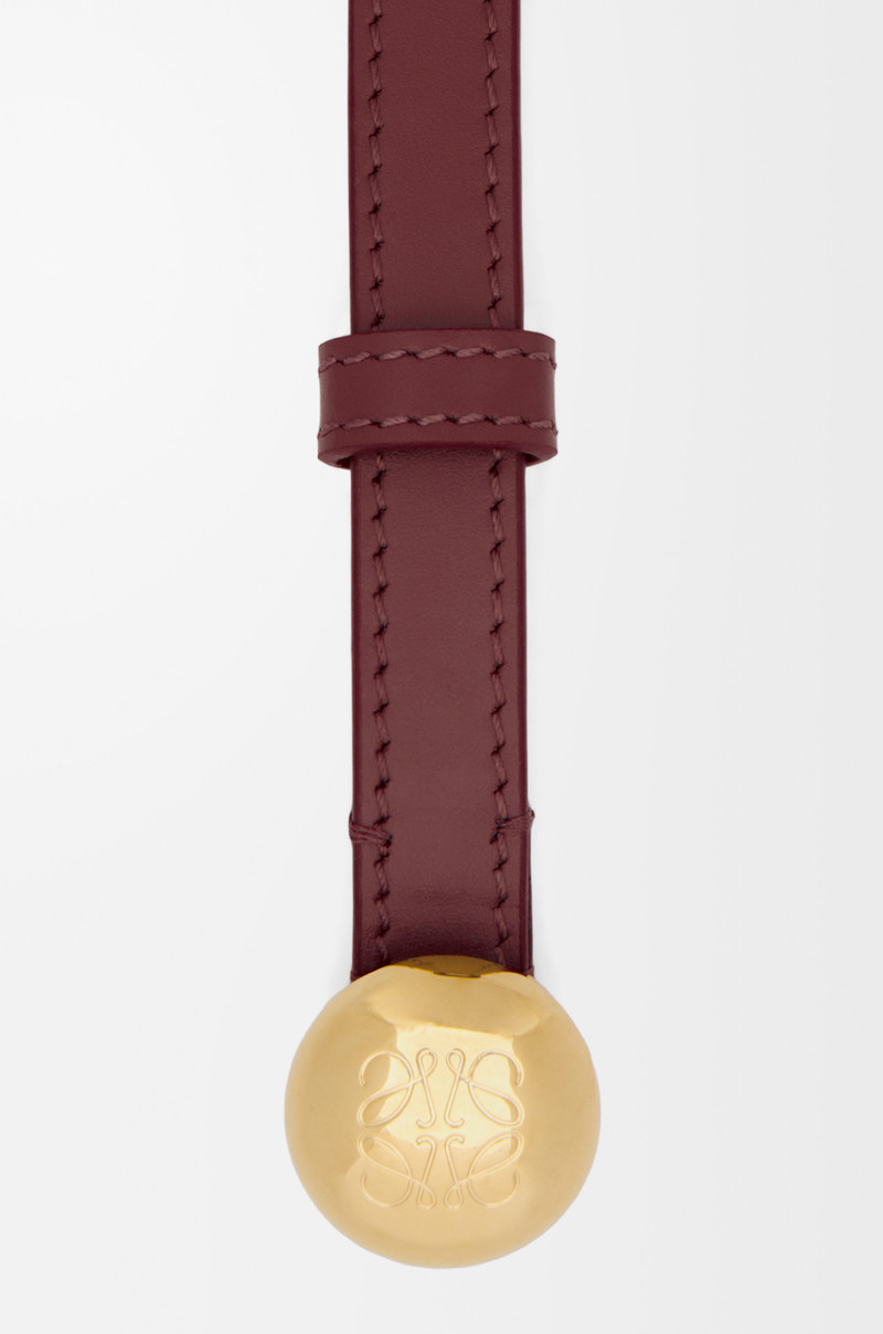 Loewe Pebble belt in smooth calfskin outlook