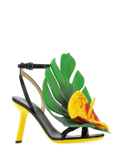 Loewe Petal 90mm sandals outlook