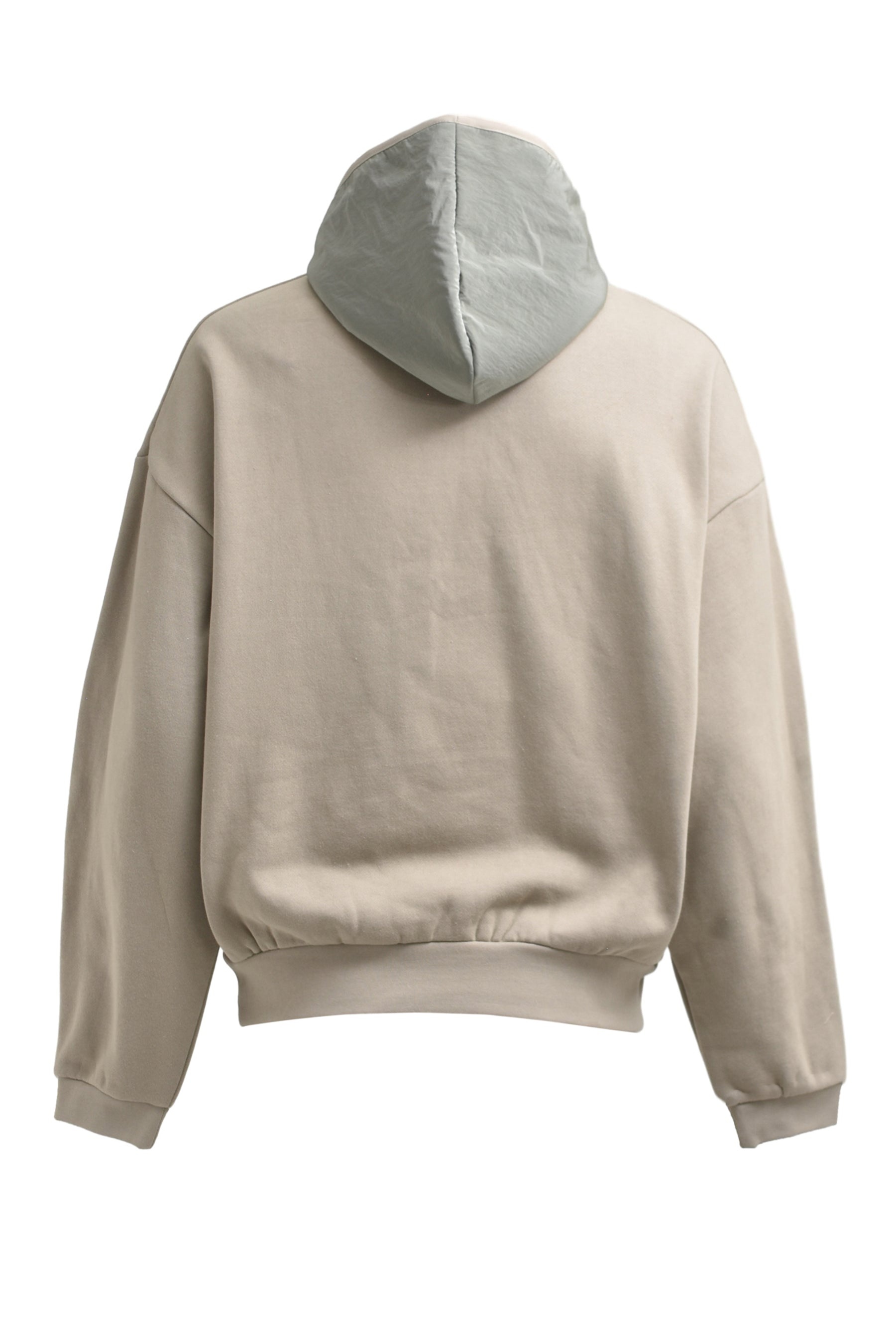 【ESSENTIALS】Nylon Fleece Hoodie/Seal(202SP244315F) Fear of God Essentials Nylon Fleece Hoodie Seal/Seal Men's