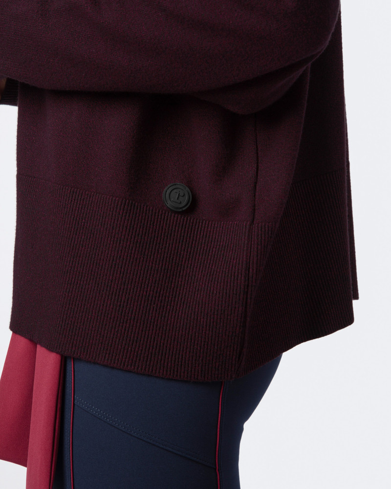 Zipped hooded cardigan 7