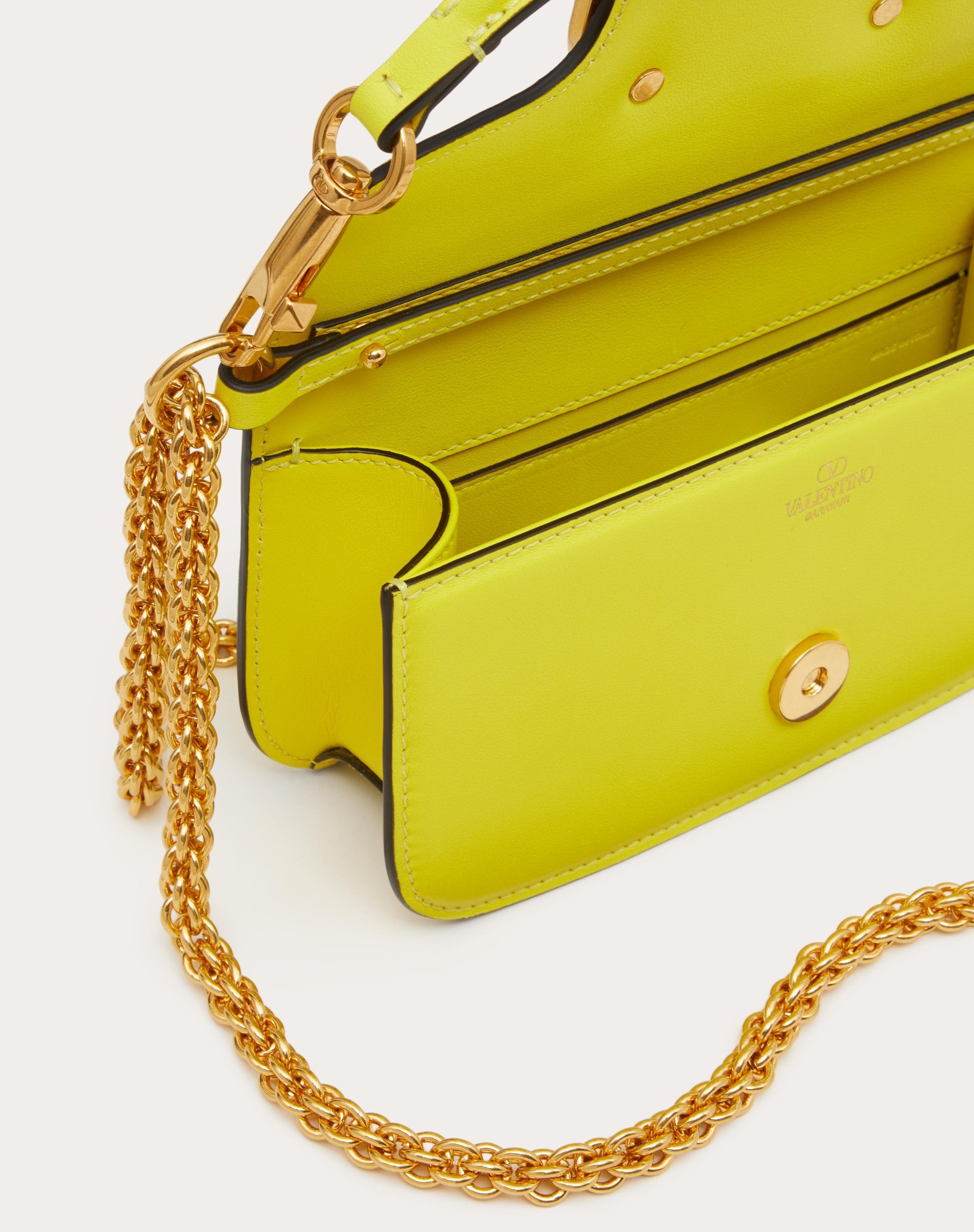 VALENTINO GARAVANI LOCÒ SMALL SHOULDER BAG IN CALFSKIN - 6