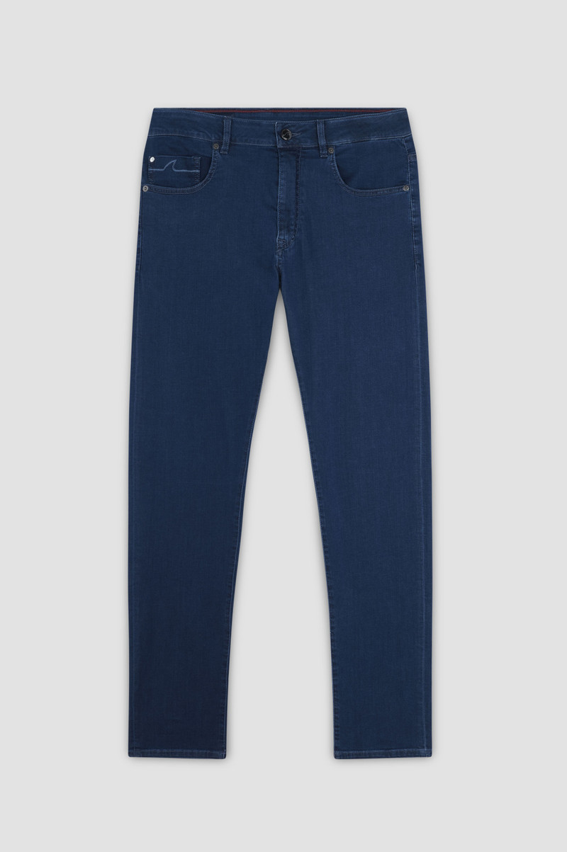 JEANS IN GIZA COTTON STRETCH DENIM 1