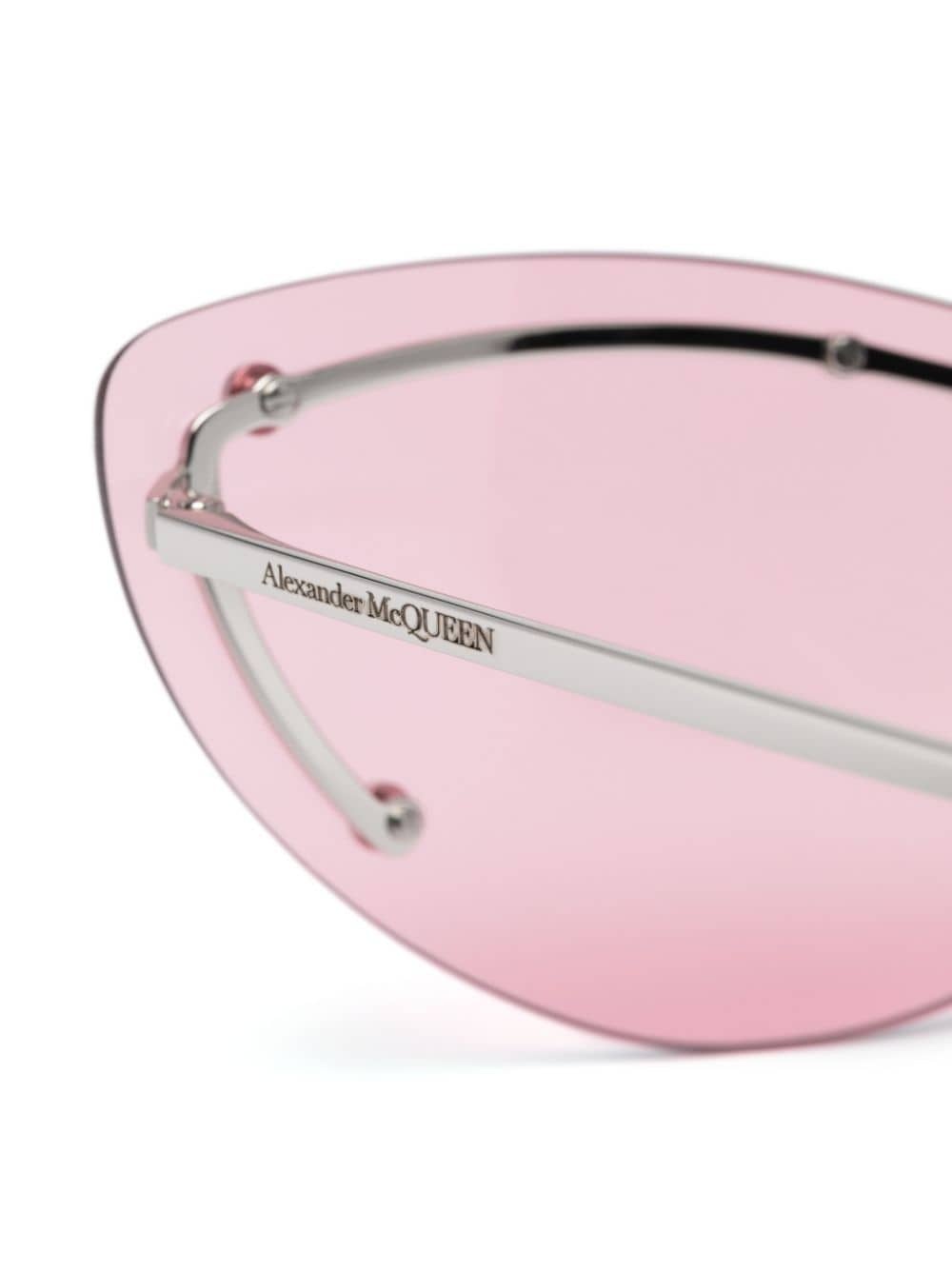 cat-eye spiked-stud sunglasses - 3