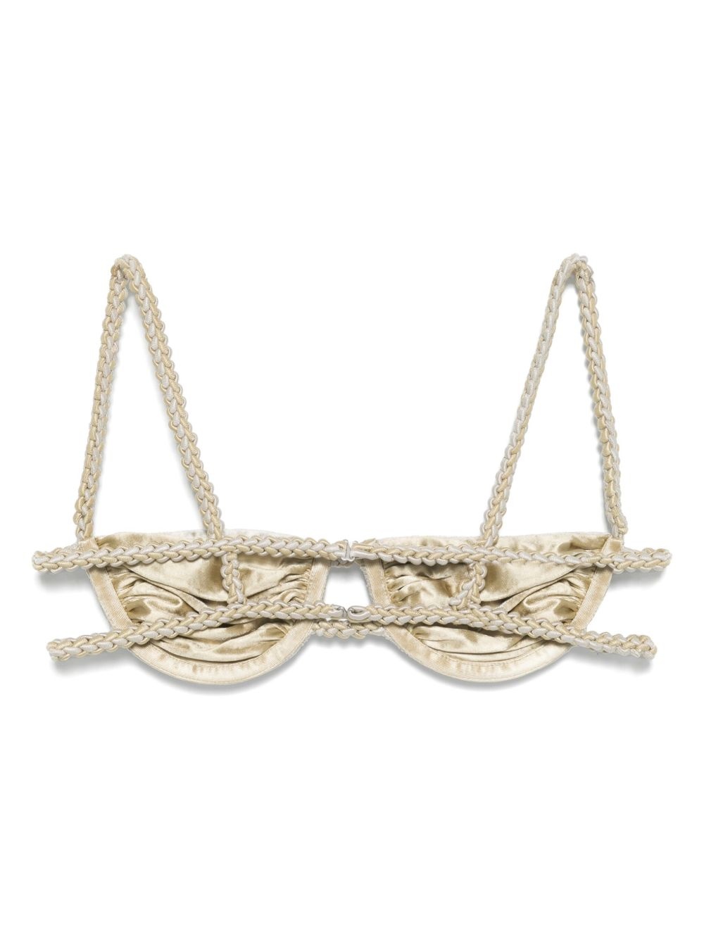double-chain bikini top - 2