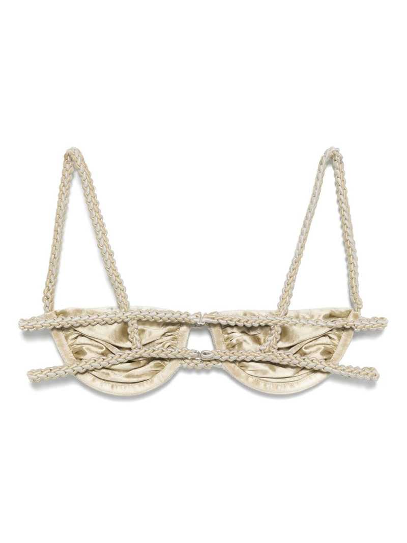 ISA BOULDER double-chain bikini top outlook