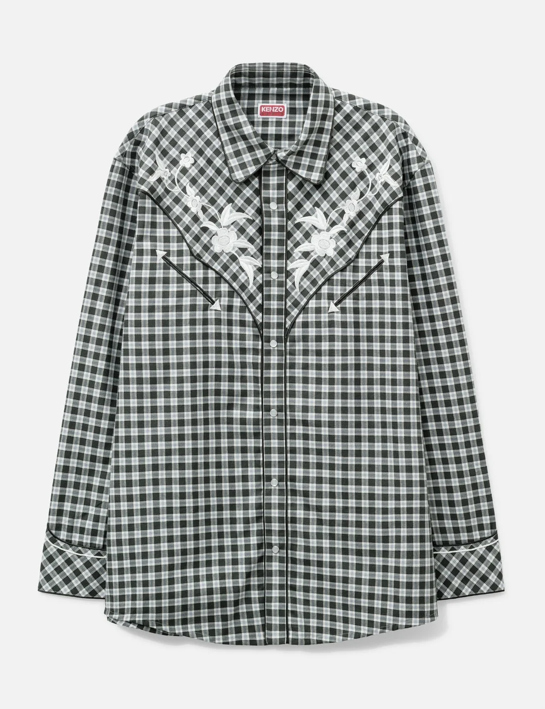 'KENZO WILDFLOWER' EMBROIDERED WESTERN SHIRT - 1