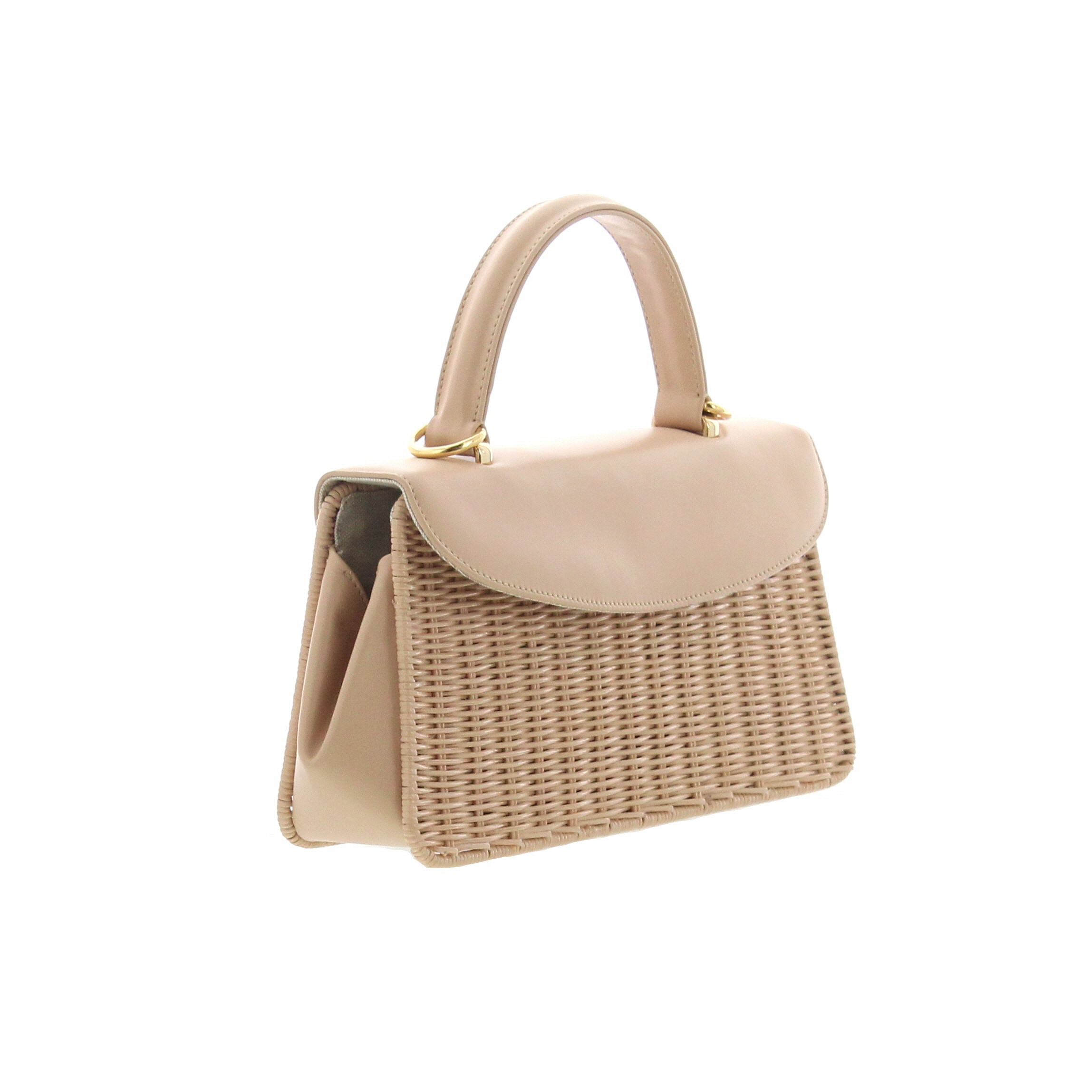 CARLA SAINT-BARTH - Carla Saint Barth – Vimini Long Bag – Carne / Carne - 3
