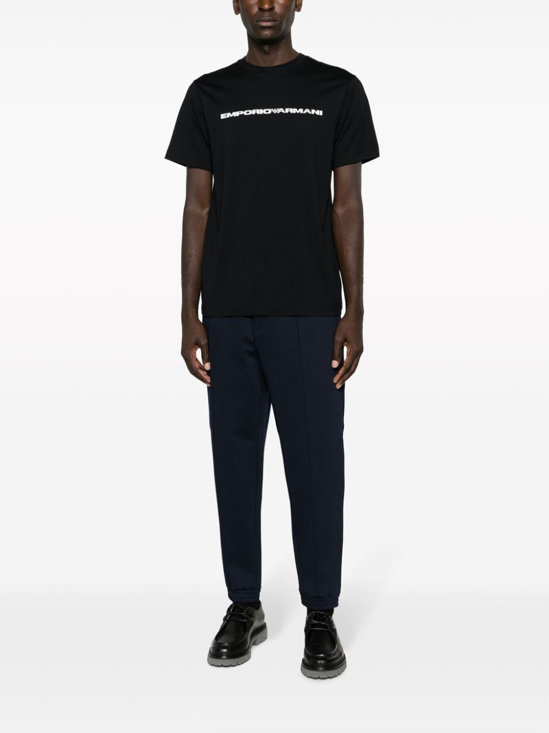 EMPORIO ARMANI logo-print cotton T-Shirt outlook