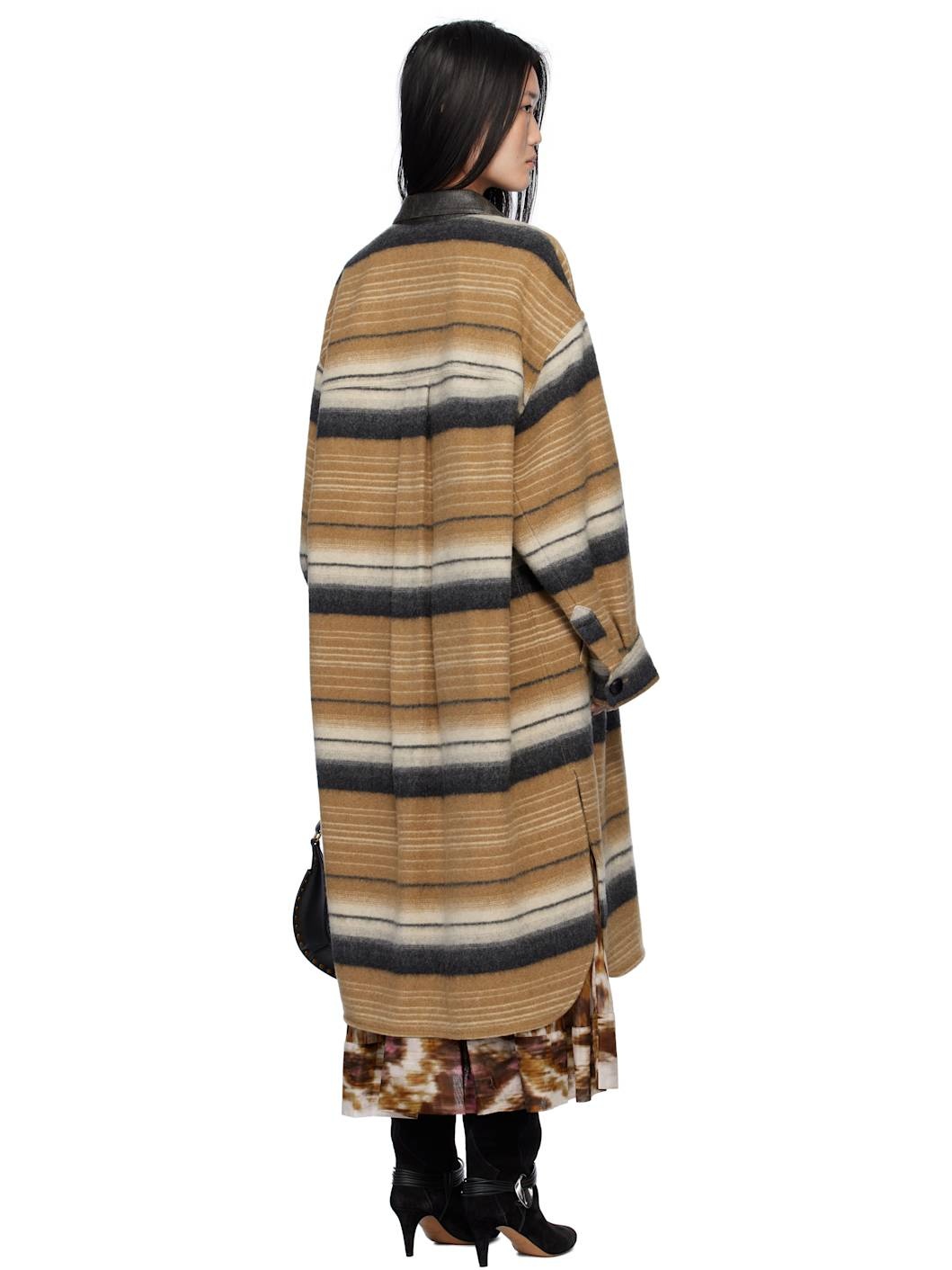 Brown Djila Coat - 3