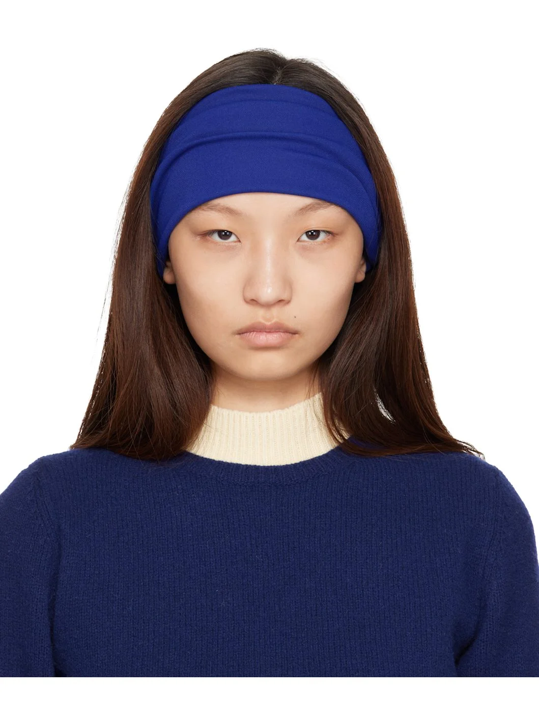 Blue Grosgrain Headband - 1