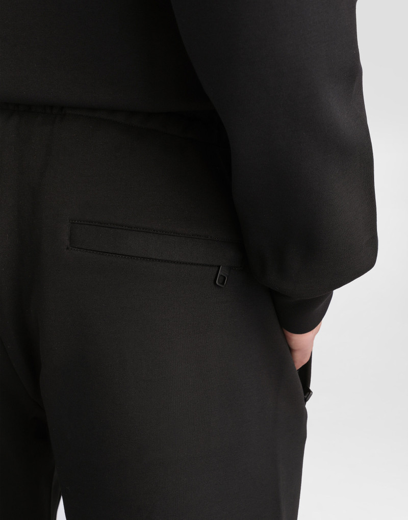 Jersey jogging shorts with embroidery 5
