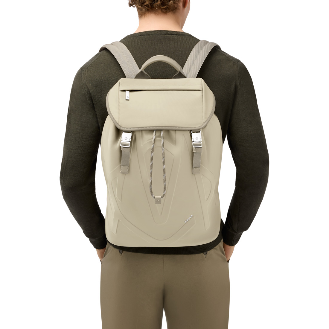 Signature - Nylon Flap Backpack Large - 7