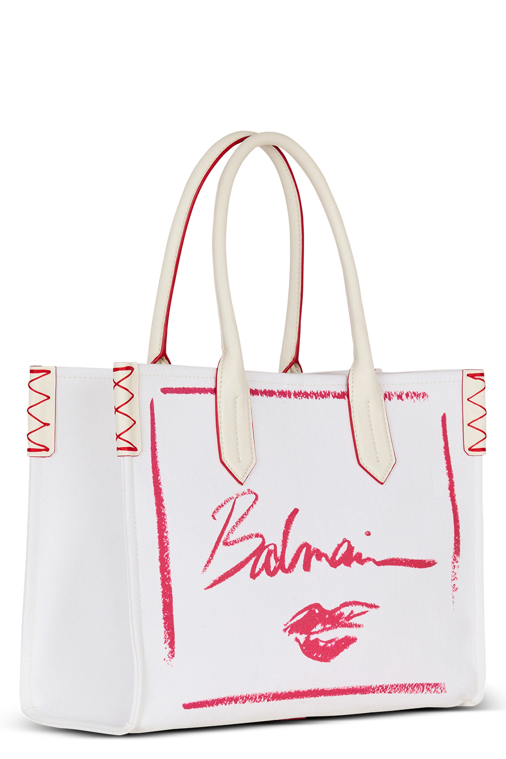 B-Army Shopper - Lipstick Canvas - 7