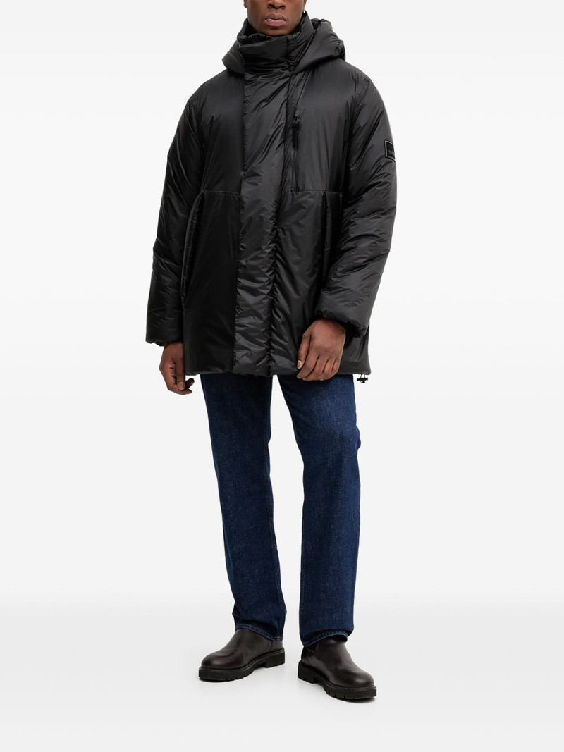 RAINS 17240 Torna Insulated hooded panelled jacket outlook