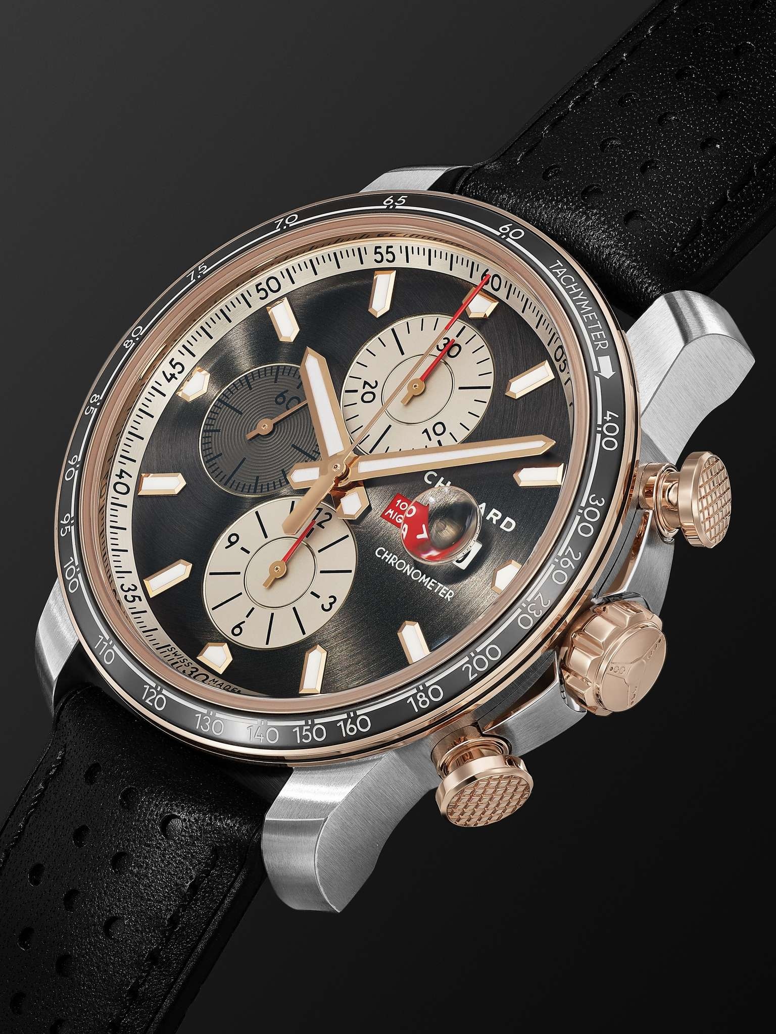 Mille Miglia 2021 Race Edition Limited Edition Automatic Chronograph 44mm Stainless Steel, 18-Karat  - 4