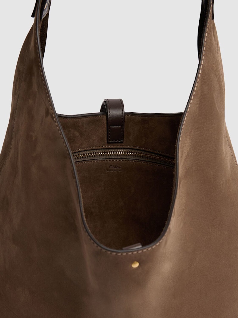 Marcie nubuck leather tote bag - 6