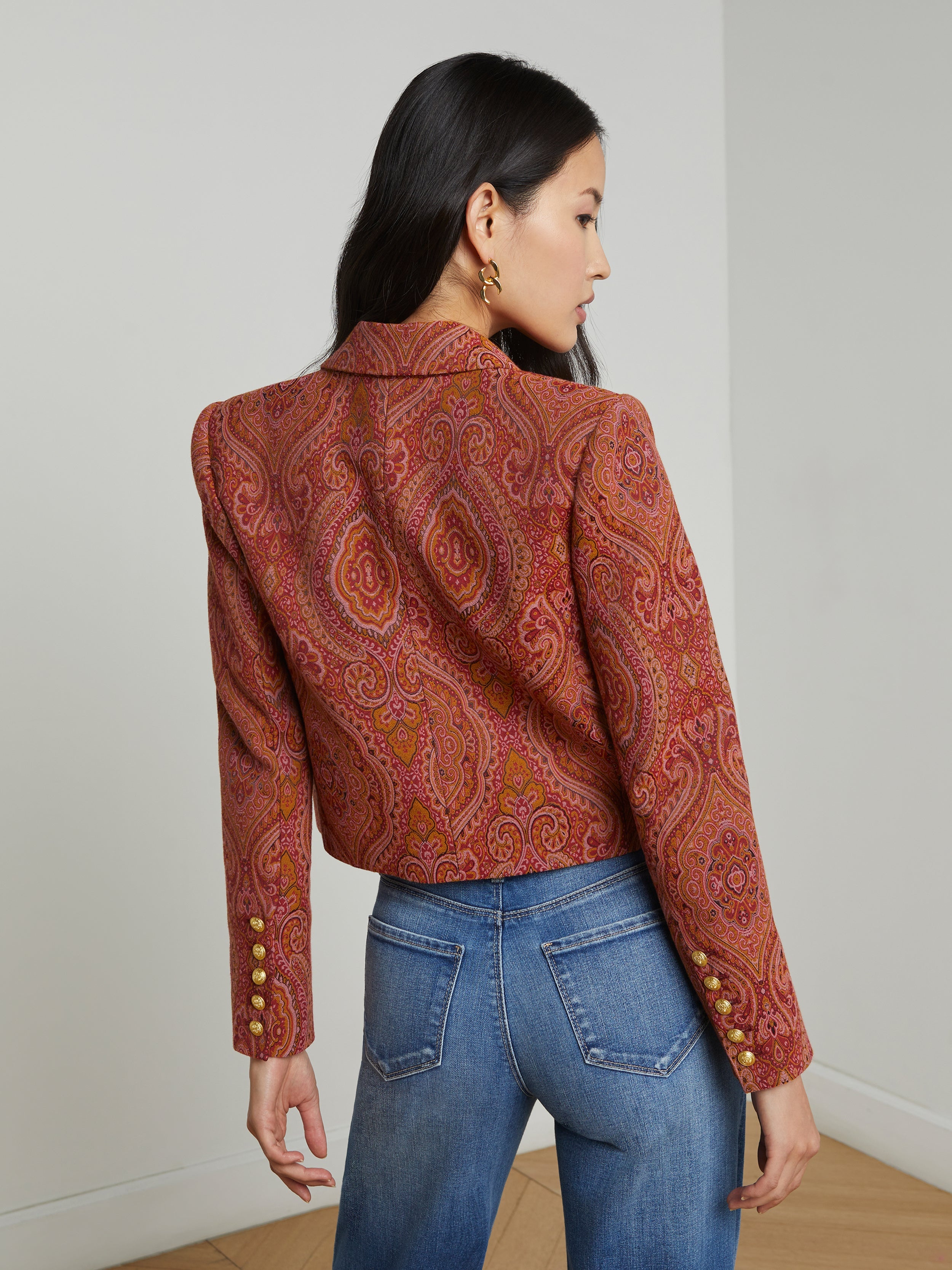 Lila Jacquard Blazer - 5