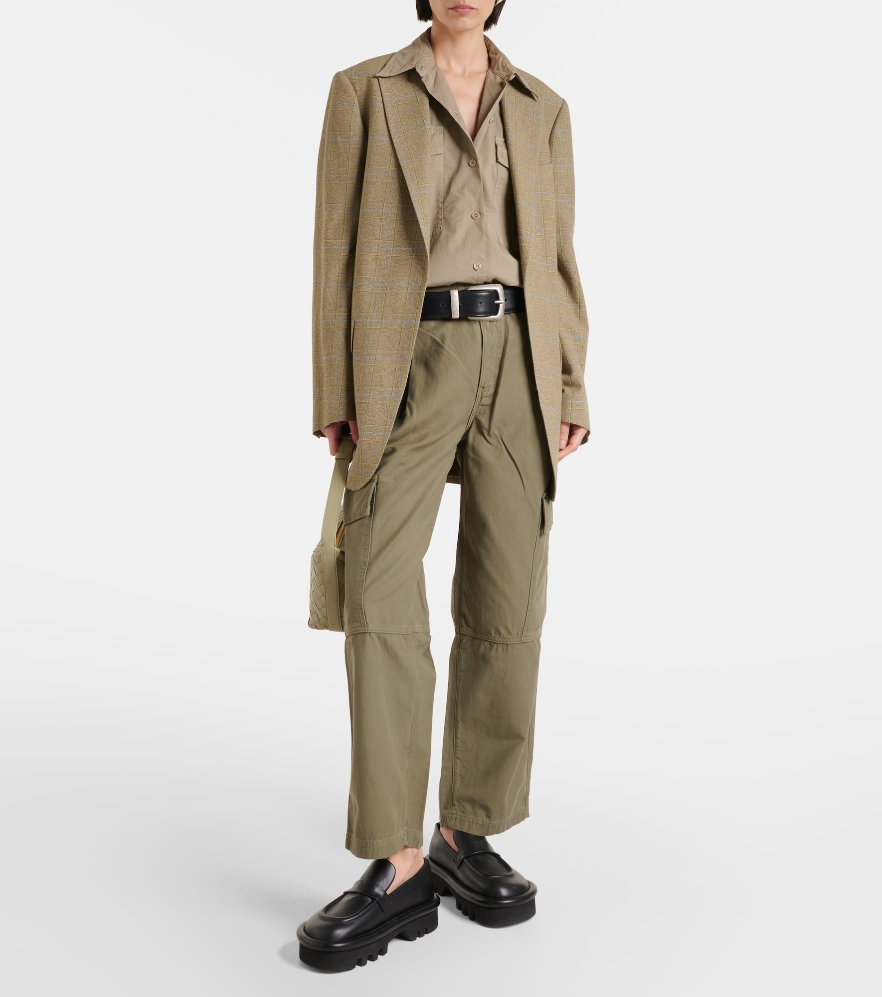 Jericho cropped cotton cargo pants - 2