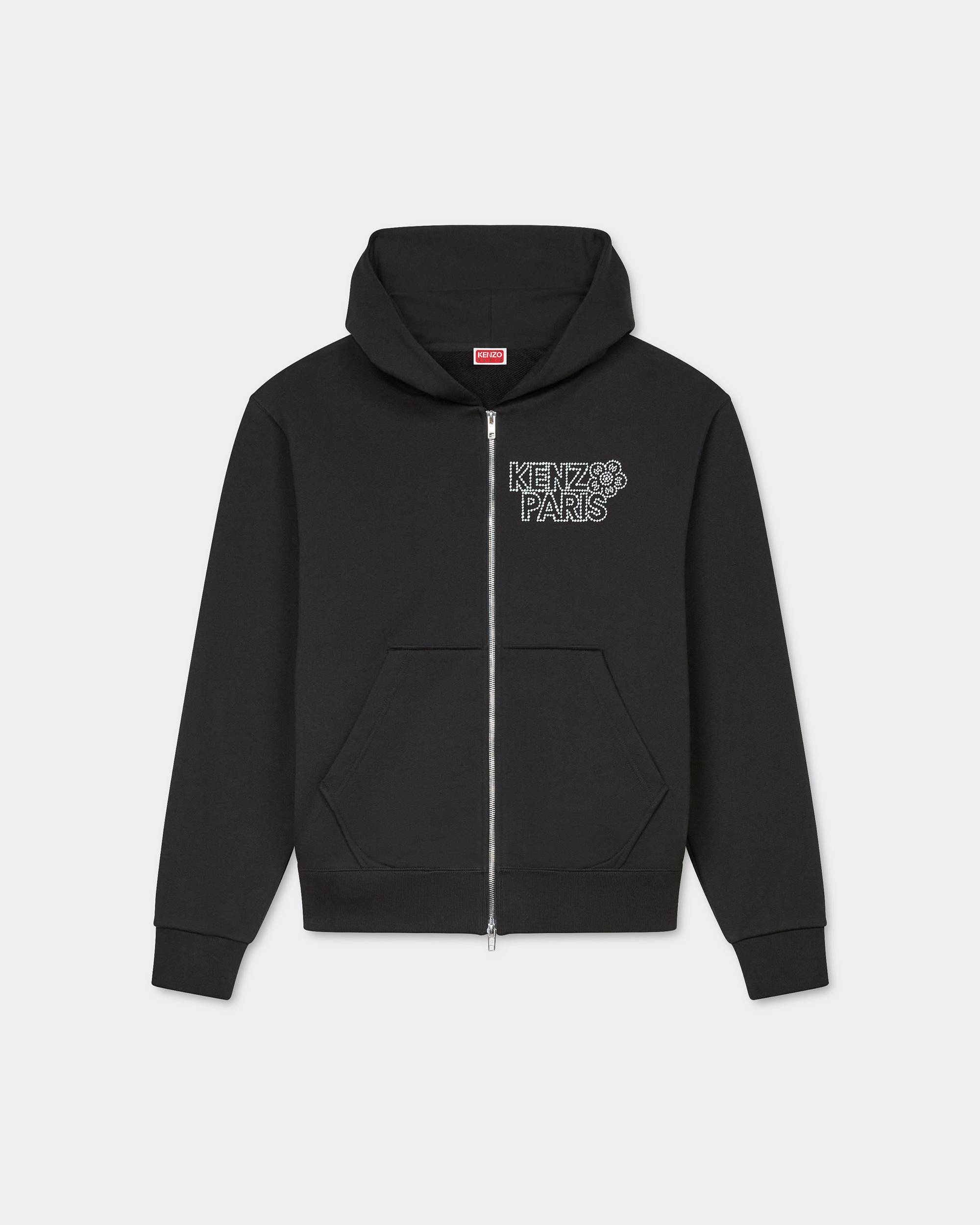 'KENZO Constellation' embroidered zipped hoodie - 1
