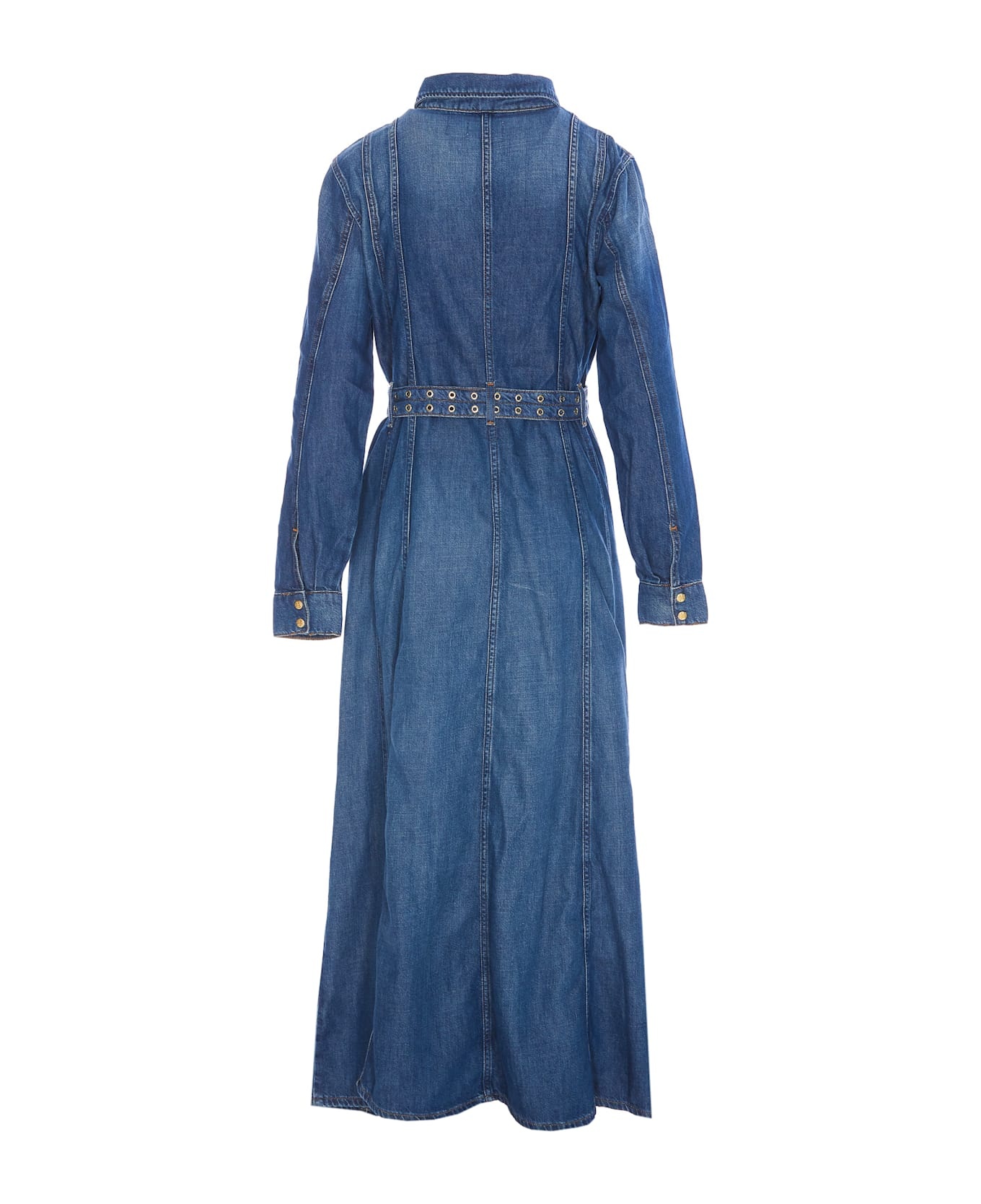 Denim Maxi Dress - 2