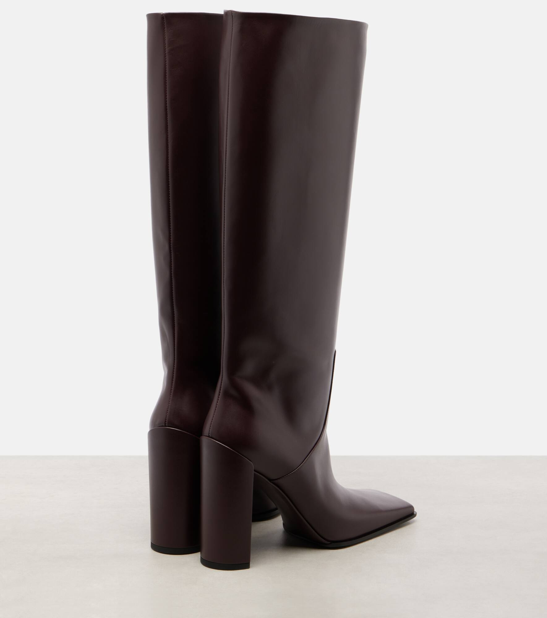 90 leather knee-high boots - 2