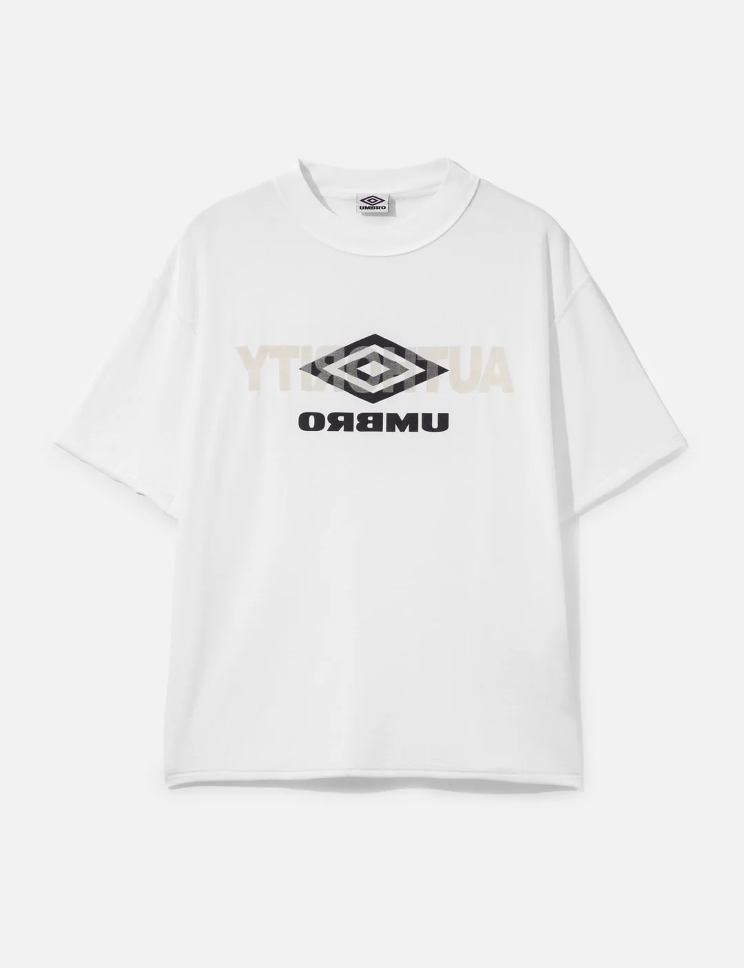 SLAM JAM X UMBRO REVERSED LOGO T-SHIRT - 1