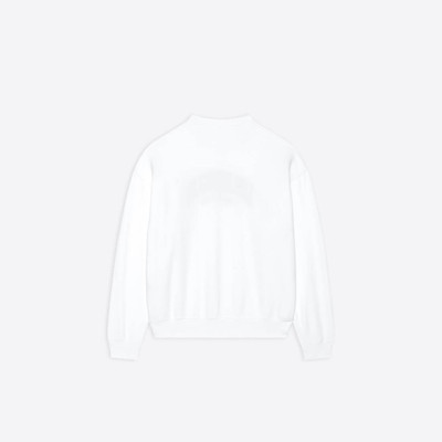 BALENCIAGA Men's Cities Los Angeles Sweatshirt Regular Fit  in White outlook