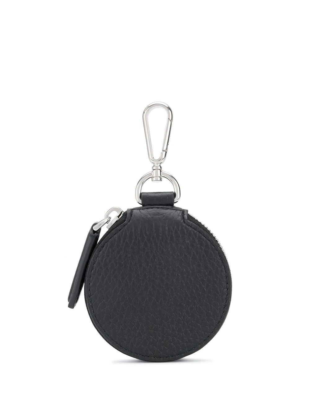 logo-print round pouch - 2