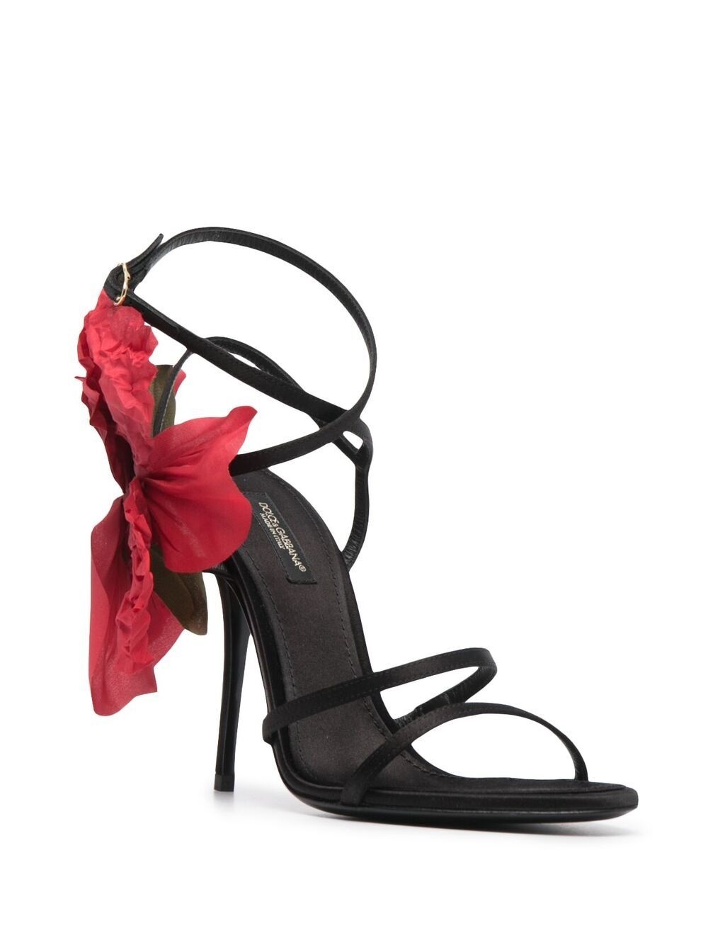 110mm floral-appliqué sandals - 2