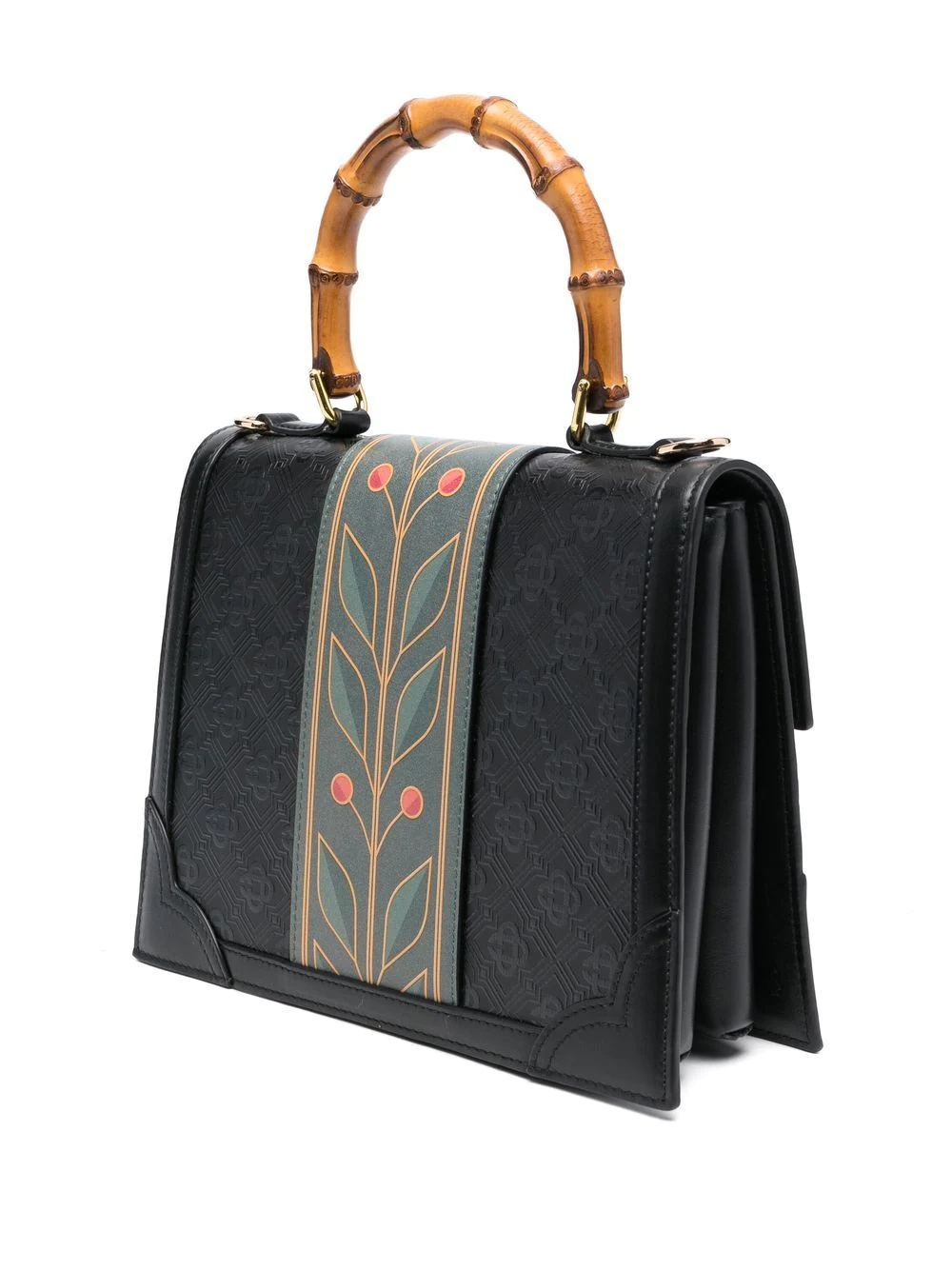 Jeanne logo-patch tote bag - 3