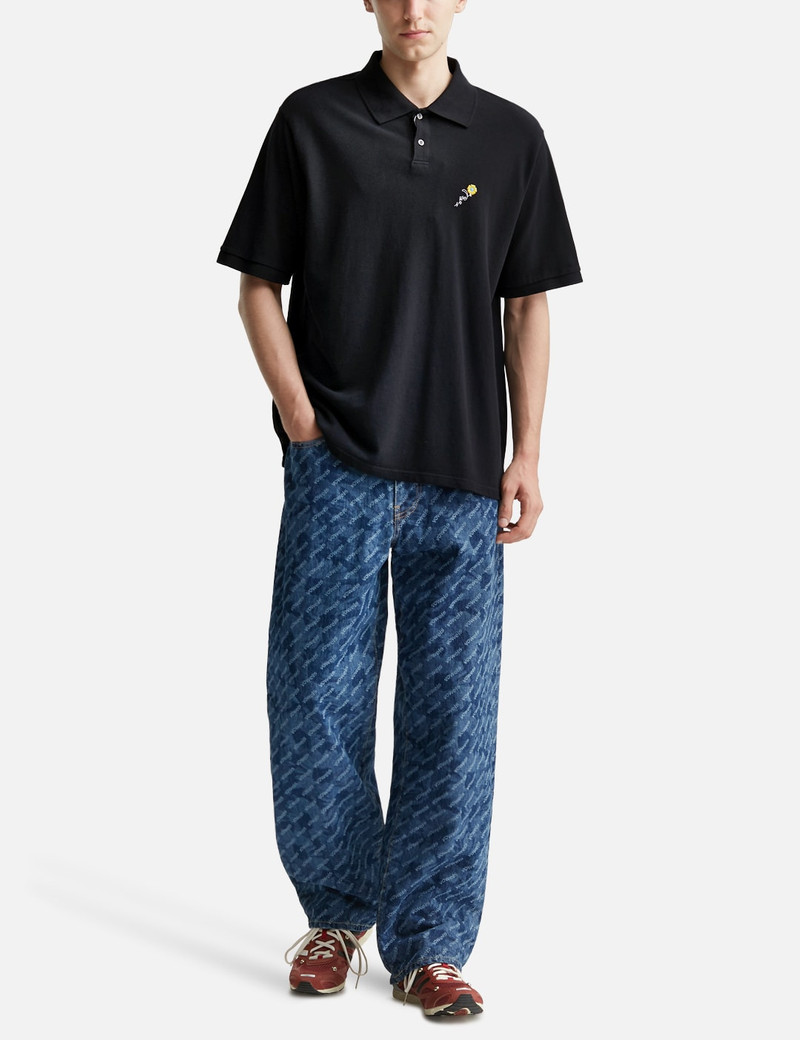 vowels SHORT SLEEVE PIQUE POLO outlook