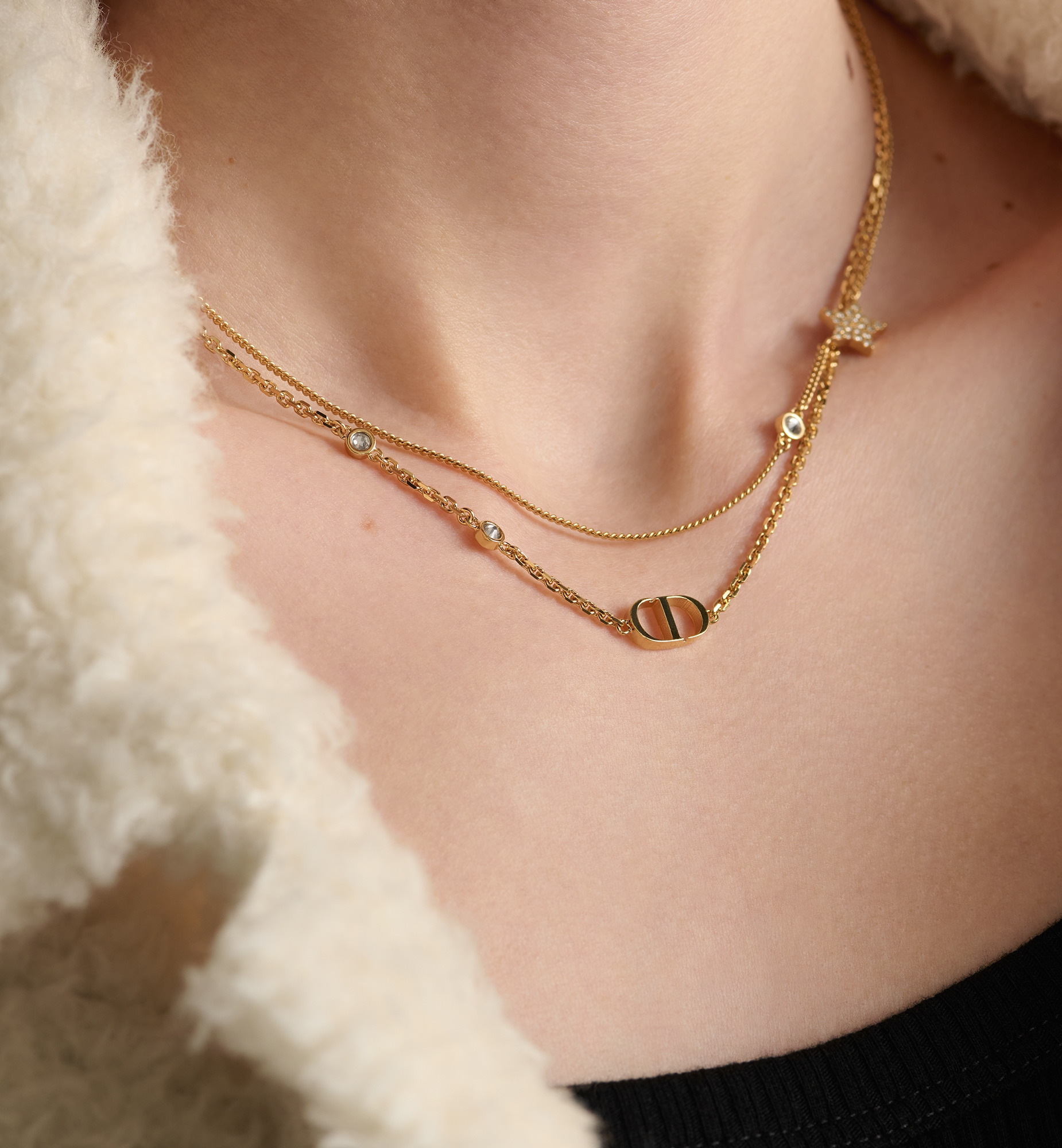 Petit CD Double Necklace - 3
